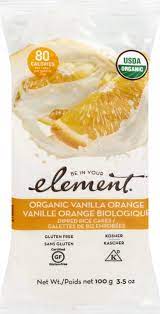 Shop for element strawberry 'n cream rice cakes at city market. Element Organic Vanilla Orange Dipped Rice Cake 3 5 Oz Ralphs