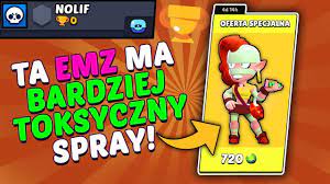 Who are all the brawlers in brawl stars? Emz Na Maxymalnym Poziomie Mocy Jest Potezna W Brawl Stars Nolif Youtube