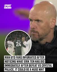 🤬 "That's a disgrace" 😦 Erik ten Hag