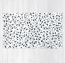 Black And White Area Rug Bedroom Dalmatian Rug Black And White Rug Animal Print Rug Bedroom Etsy White Rug Animal Print Rug Printed Rug Bedroom
