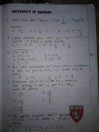 Temukan penyelesai setiap persamaan ekponensial berijkut dan tulis kan himpunan penyelesaiannya. Tolong Bantu Saya Mengerjakan Soal Matematika Brainly Co Id