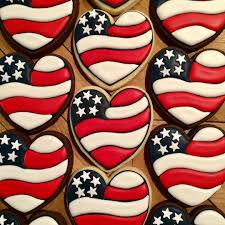 Remembering Our Military And Thanking Them For Their Sacrifices This Memorial Day Justdarlicious Patriotic Cookies Sugar Cookies Decorated Cookie Decorating