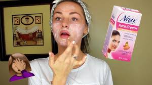 Nair face cream is the #1 depilatory face cream. Burning The Hair Off Of My Face Nair Youtube