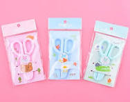 Cute Cartoon Kid Children Blunt Safety Stationery Scissors ...