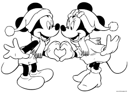 Mickey and mouse valentine coloring page for kids valentine gifts for kids #valentinedaycoloringpages #valentinegiftsforkids #giftideascorner #coloringpages. Mickey Minnie Forming A Heart Coloring Pages Printable