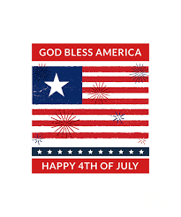 Download God Bless America Happy 4th Of July Gift For American Flag Pride Usa Proud Digital Art By Funny Gift Ideas