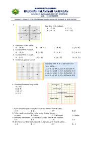 Koordinat kartesius diajarkan di pelajaran matematika kelas 8 kurikulum 2013. Lkpd Koordinat Kartesius Worksheet