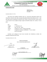 Surat rekomendasi adalah sebuah surat yang berisi suatu rujukan (rekomendasi) kepada orang yang dituju dalam surat dari institusi pengirim atau pengirim (perorangan) yang berisi mengenai nilai tambah dalam tentang sesuatu hal atau keterangan tentang keadaan pribadi seseorang berdasarkan. 62 Contoh Surat Undangan Konferensi Mwc Nu Terupdate