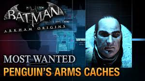 As an adult, cobblepot established himself as an international criminal and arms penguin pointed batman to finding a cryodrill, which he had sent his men to get at my alibi. Batman Arkham Origins The Penguin Most Wanted Walkthrough Youtube