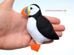 Polar Animals Felt Toys Ornaments Magnets Etsy In 2021 Polar Animals Felt Toys Felt Ornaments