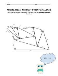 Solve the triangle pile up puzzle. Pythagorean Theorem Pile Up By Brenna And Maggie Tpt