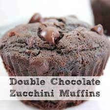 Double Chocolate Zucchini Muffin Recipe Freezer Friendly Recipe Chocolate Zucchini Muffins Double Chocolate Zucchini Muffins Zucchini Muffins