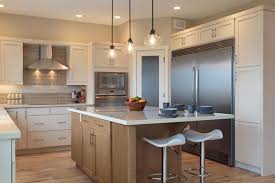 White Kitchen With Maple Island Kitchen Gallery Kitchen Bathroom Remodel Kitchen Images