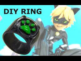 How To Make Cool Adrien Chat Noir Ring From Miraculous Using Cast Resin Chat Noir Ring Chat Noir Ladybug And Chat Noir