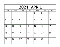 Free printable april 2021 calendar templates with american holidays in pdf, jpg formats. April 2021 Calendar Word Daily Free Download Paper