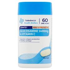 Sainsbury's Joints Glucosamine Sulphate 1400mg One A Day Tablets x60 |  Sainsbury's