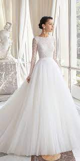 27 Fantasy Wedding Dresses From Top Europe Designers Wedding Dresses Guide Fantasy Wedding Dresses Wedding Dresses Wedding Dress Long Sleeve