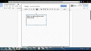 To insert a text box in a google doc, click the 'insert' menu, then choose the 'drawing' option. How To Add A Text Box In Google Docs Youtube