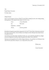 Download contoh surat pengunduran diri.doc. 17 Contoh Surat Pengunduran Diri Dari Operator Sekolah Kumpulan Contoh Surat