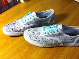 Pin By Quintet Publishing On Make Your Shoes Cloth Jewellery Unique Decorated Shoes Sharpie Shoes Diy Shoes