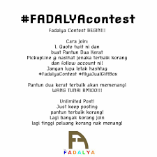 Contoh pantun nasihat dengan tema menjaga kesehatan. Fadalyacontest Hashtag On Twitter