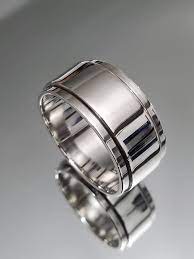 Thick Plain Spinner Band Sterling Silver 925 Men S Ring Etsy Sterling Silver Mens Mens Rings Etsy Rings For Men