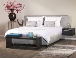 boxspring grijs slaapkamerideeen thuisdecoratie slaapkamerdesigns