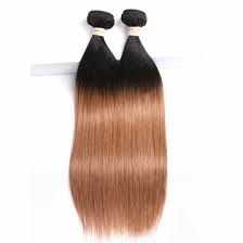Ombre halo hair extensions are installed in a few seconds only. 3 Bundles Pre Colored Ombre Human Hair Straight