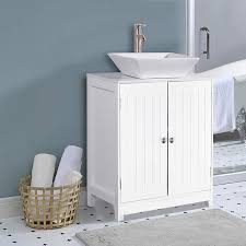 Here are 25 of our favorite space saving ideas. Mtfy Bathroom Sink Cabinet Bathroom Vanity With 2 Doors Traditional Bathroom Cabinet Space Saver Organizer Buy Online In Luxembourg At Luxembourg Desertcart Com Productid 199419331