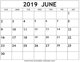 Printable 2019 June Calendar December Calendar Monthly Calendar Printable Monthly Calendar Template