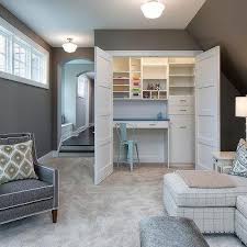 Every craft room or office needs a workstation. Double Door Closet Craft Room Door Design Ideas