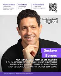 Gustavo Borges na capa da Revista Empresário Digital