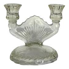Maybe you would like to learn more about one of these? Vintage Glass Art Deco Double Candle Holder Chairish