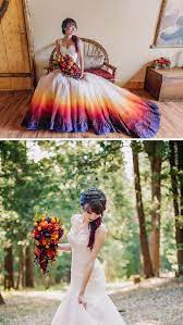 Pin By Natalie On Fashion Dip Dye Wedding Dress Dye Wedding Dress Wedding Dress Trends