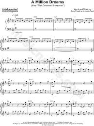Aprende a tocar el cifrado de a million dreams (o rei do show (the greatest showman)) en cifra club. Littletranscriber A Million Dreams Sheet Music Piano Solo In G Major Download Print Sku Mn0181066