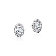 Oval Bloom Diamond Earring Diamond Earrings Diamond Studs Diamond