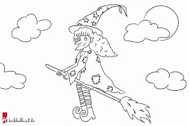 Hier zeige ich dir wie du einen fuchs malen kannst und schenke dir neben. Ausmalbild Hexe Malvorlage Hexe Kribbelbunt