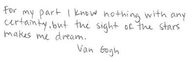 For My Part I Know Nothing With Any Certainty But The Sight Of Vincent Van Gogh Picture Quotes Quoteswave