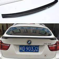 Car Rear Trunk Spoiler Wing For Bmw X6 E71 2008 2013 Best Price Oempartscar Com Bmw X6 Bmw Carbon Fiber