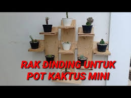 ∙ promo pengguna baru ∙ kurir instan ∙ bebas ongkir ∙ cicilan 0%. Cara Membuat Rak Pot Kaktus Mini Rak Kaktus Tempel Dinding Kaktus Mini Sukulen Contoh Rak Bunga Youtube