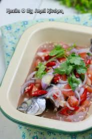 Beliau kata, selalunya menu macam ini kalau guna ikan pari lebih sedap. Resepi Ikan Kukus Air Asam Jawa Resep Bunda Erita