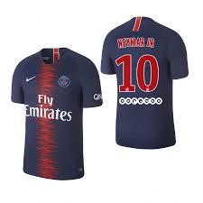 Soccer jerseys, cleats, shirts & apparel. Paris Saint Germain Navy Home Neymar Jr 18 19 Replica Jersey