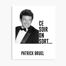 Изучайте релизы patrick bruel на discogs. Heute Abend Gehen Wir Aus Patrick Bruel Dekokissen Von Zwarfr Redbubble
