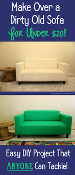If the answer is yes, all power to you. How To Easily Make Over A Sofa With Paint Happiness Is Homemade