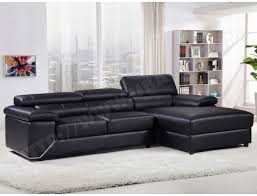 Des canapés d'angle gauche ou bien droit se fondent avec classe grâce à leur coloris noir. Canape D Angle Cuir Reconstitue Pvc London 4 Places Noir Angle Droit Habitat Et Jardin 76428 Pas Cher Ubaldi Com