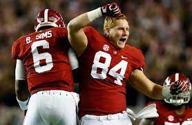 84 Brian Vogler Free Agent Alabama Crimson Tide Football Alabama Football
