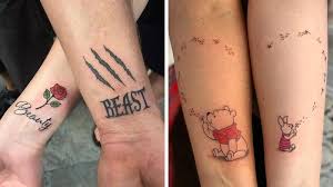 The most couple prefers to have matching tattoos while few others look for unique tattoo designs. 30 Disney Couple Tattoos That Prove Fairy Tales Are Real