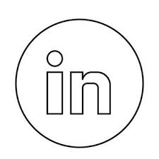 Linkedin Vector Logo Black Outline Vector Logo Snapchat Logo Line Drawing