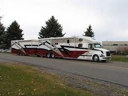 Luxury Trailer Homes Luxury Motor Home Trailer Even Has A Matching Awning Luxury Motor Trailer Home Luxury Rv