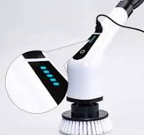 Manufacturer OEM ODM Handheld Flooring Scrubber Li-ion Electric Spin  Scrubber Cleaning Brush